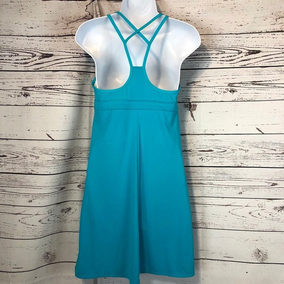 Athleta Coastline Swim Dress in blue size small - Picture 3 of 12